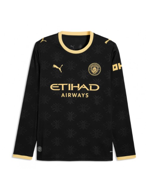 Muži Futbalové oblečenie Manchester City 2026-27 Dlhy Rukáv - Preč Muži Futbalové oblečenie Manchester City 2026-27 Dlhy Rukáv - Preč